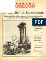 O impeachment e a posição dos economistas