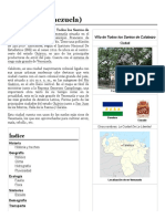 Fundacion de Calabozo-Estado Guarico 3º Año