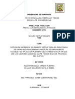 Alcivar - Carlos - Villacis - Natalia - Estudio de Incidencia Del Numero Estructural en Resistencia de CA