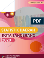 Statistik Daerah Kota Tangerang 2020