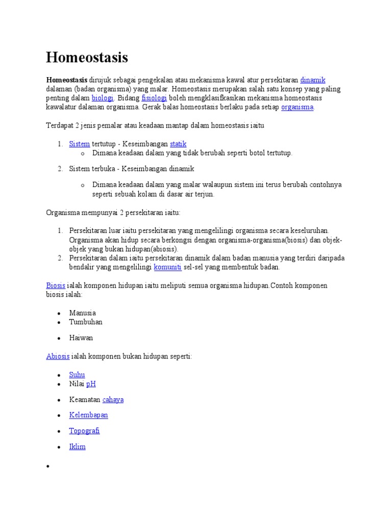 Homeostasis  PDF