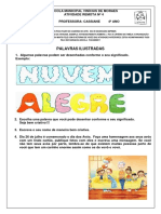 Arte - Atividade 4 - 4º ANO