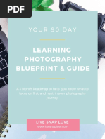 90 Day Learning Photography Blueprint Guide