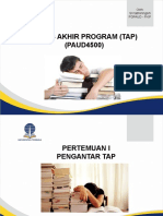 Presentasi Pertemuan 1 TAP 2020.2