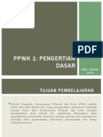 Pengertian Dasar Dan Sejarah PWK