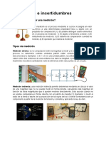 Mediciones e Incertidumbres