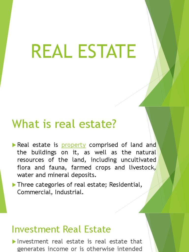 Real Estate PDF Real Estate Investing Investor