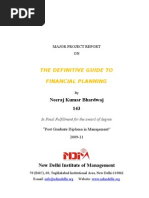 The Definitive Guide To Financial Planning: Neeraj Kumar Bhardwaj 143