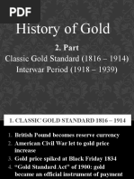 History of Gold - Part 2