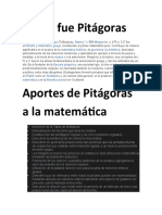 Matematicas Pitagoras