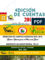 Rendicion de Cuentas 2018-2019