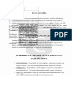 Papiloscopía: 1. INMUTABILIDAD: Propiedad de Las Crestas Papilares de Permanecer Iguales A Si