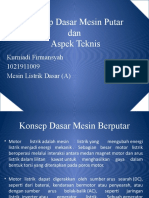 Konsep Dasar Mesin Putar Dan Aspek Teknis