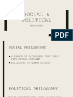 Social & Political: Philosophy
