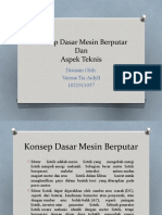 Konsep Dasar Mesin Berputar