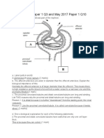 Biology Past Paper 