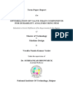 Term Paper Report: Submitted in Partial Fulfillment of The Requirements For The Degree of