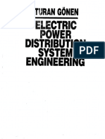 Electric Power Distribution System Engineering [746 Pages]