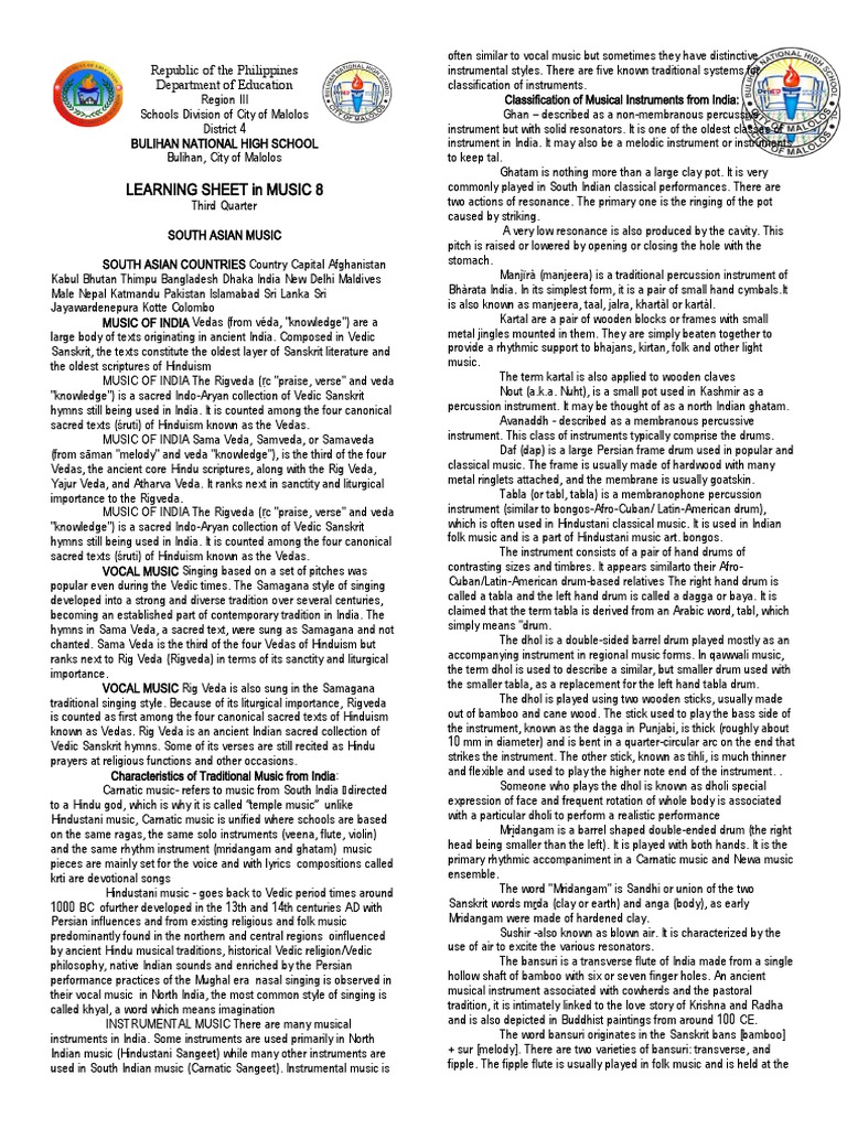 LAS 3rd Quarter | PDF | Vedas | Infection