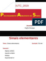 ISUTC_2019 - Processamento Analógico de Sinais