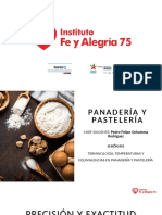 Sesión #01 - Terminología, temperaturas y equivalencias en Panadería y Pastelería