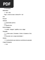 Gabarito