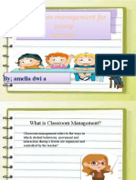 Classroom Management For Young Learners