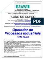 02-05-17_Pierre GEP SENAI - Homologado DET_Aprendizagem Industrial de Operador de Processos Industriais__Portaria723