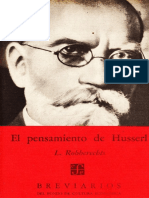 PSG202 36 El-pensamiento-De-Husserl Robberechts, L