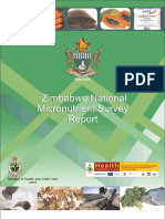 Zimbabwe Micronutrient Survey Report 2012