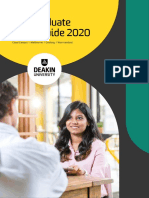 Postgraduate Study Guide 2020: Cloud Campus Melbourne Geelong Warrnambool