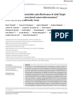 La Prevalencia, Características y Efectividad de La Meta de Aichi 11 "Otras Medidas de Conservación Efectivas Basadas en Áreas" (OECM) en Áreas Clave para La Biodiversidad