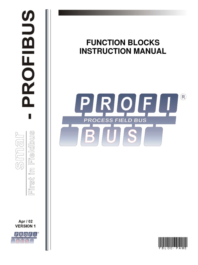 Function Blocks Instruction Manual: Fbloc-Pame | PDF | Parameter ...