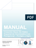 Manual Creacion Base de Datos Con Postgresql-Postgis