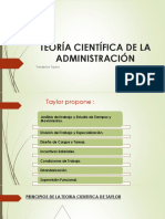 Teoria Cientifica de La Administración