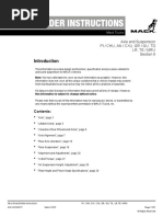 Body Builder Instructions: Axle and Suspension Pi / Chu, An / Cxu, GR / Gu, TD LR, Te / Mru Section 6