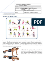 Tipos de Actividad Fisica