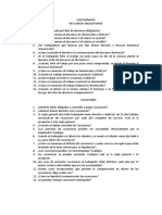 Cuestionario de Preguntas Descansos Obligatorios