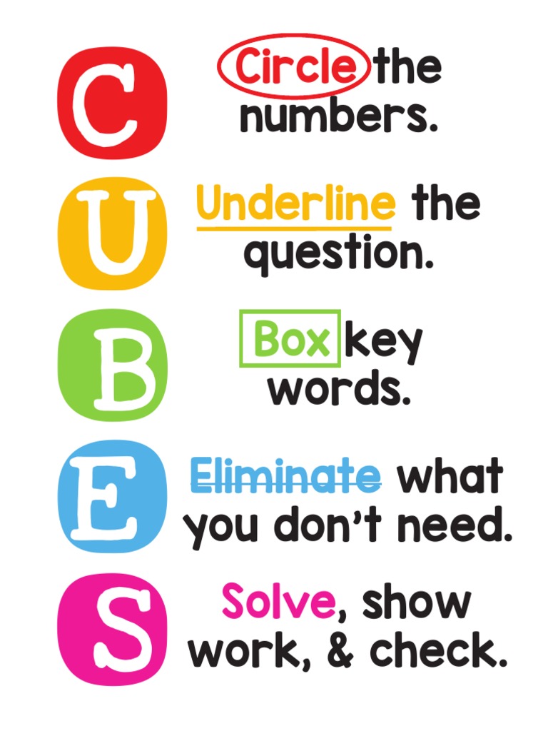 Cubes Poster PDF | PDF | Teaching Methods & Materials