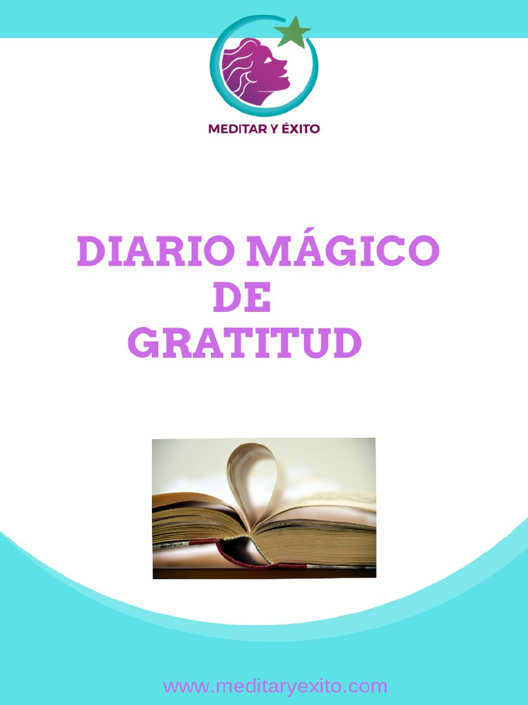 Diario de Gratitud: Transforma tu Vida | PDF | Gratitud | Felicidad