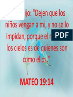 Mateo 19.14