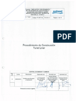 Procedimiento Tunel Liner