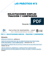 Tpnº 2 - Solicitaciones Simples - Tracción y Compresión - Pps