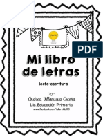 Libro de Letras Lecto Escritura de 200 Fichas en PDF
