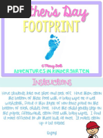 Fathers Day Footprint Poem