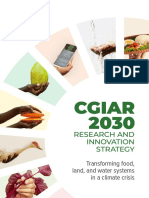 CGIAR 2030 - Research and Innovation Strategy