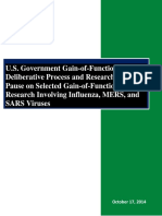 2014-10-17_US Gain-Of Function Deliberative Process and Research Funding Pause