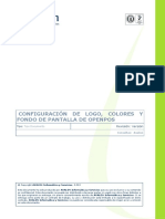 Configuracion Visual de La Pantalla de Open Pos