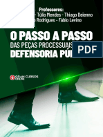 Ebook O Passo A Passo Das Pecas Processuais para A Defensoria Publica