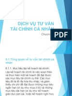 Chuong 9 - Dich Vu Tu Van Tai Chinh CA Nhan